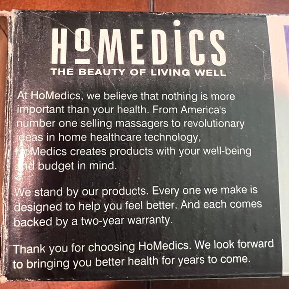 Homedics InfraTech Pro Adjustable Infrared Body Massager, Good Condition. - Picture 3 of 3